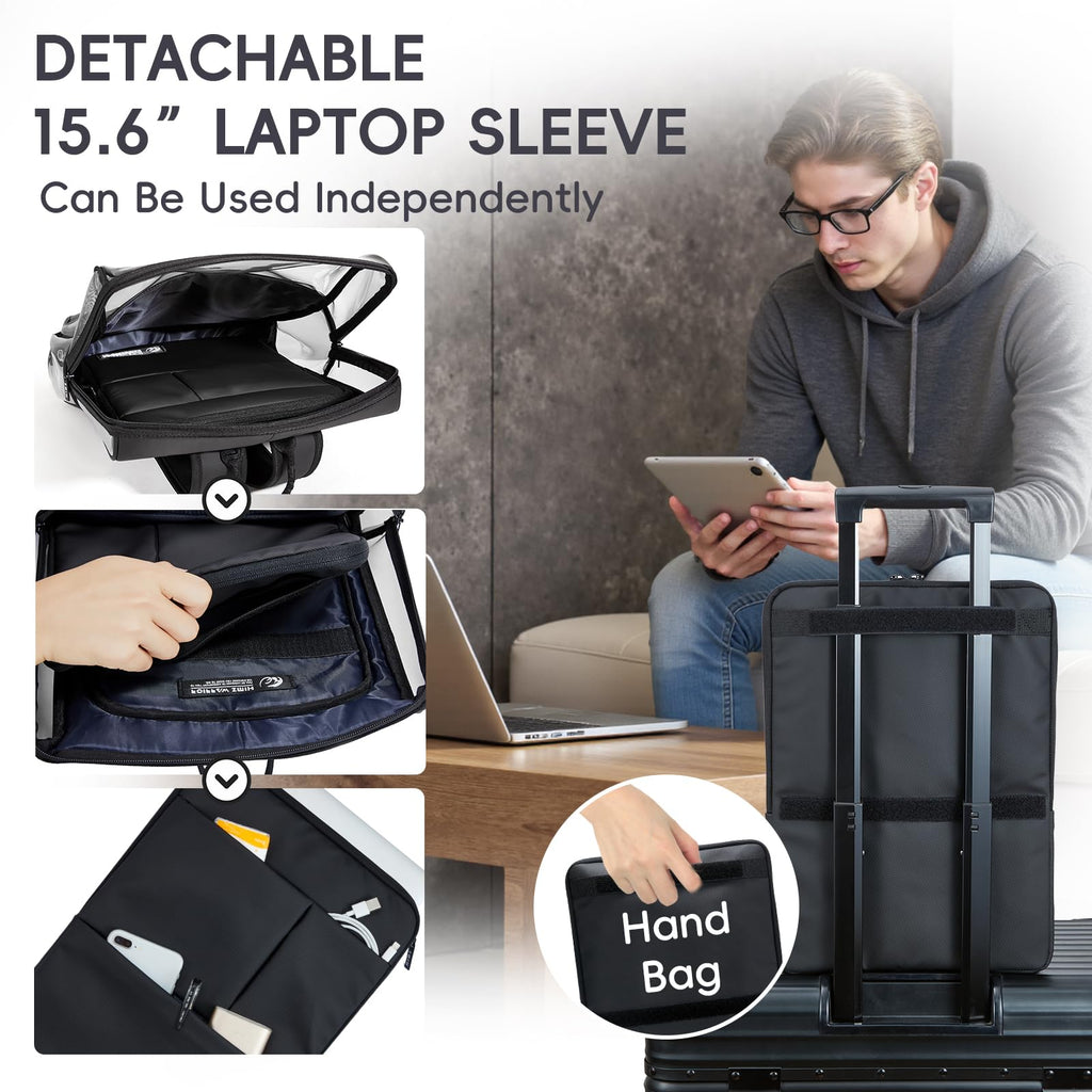 Clear Backpack Heavy Duty for Adults Men Work with Reinforced Straps, Laptop Bag for Stadium Events