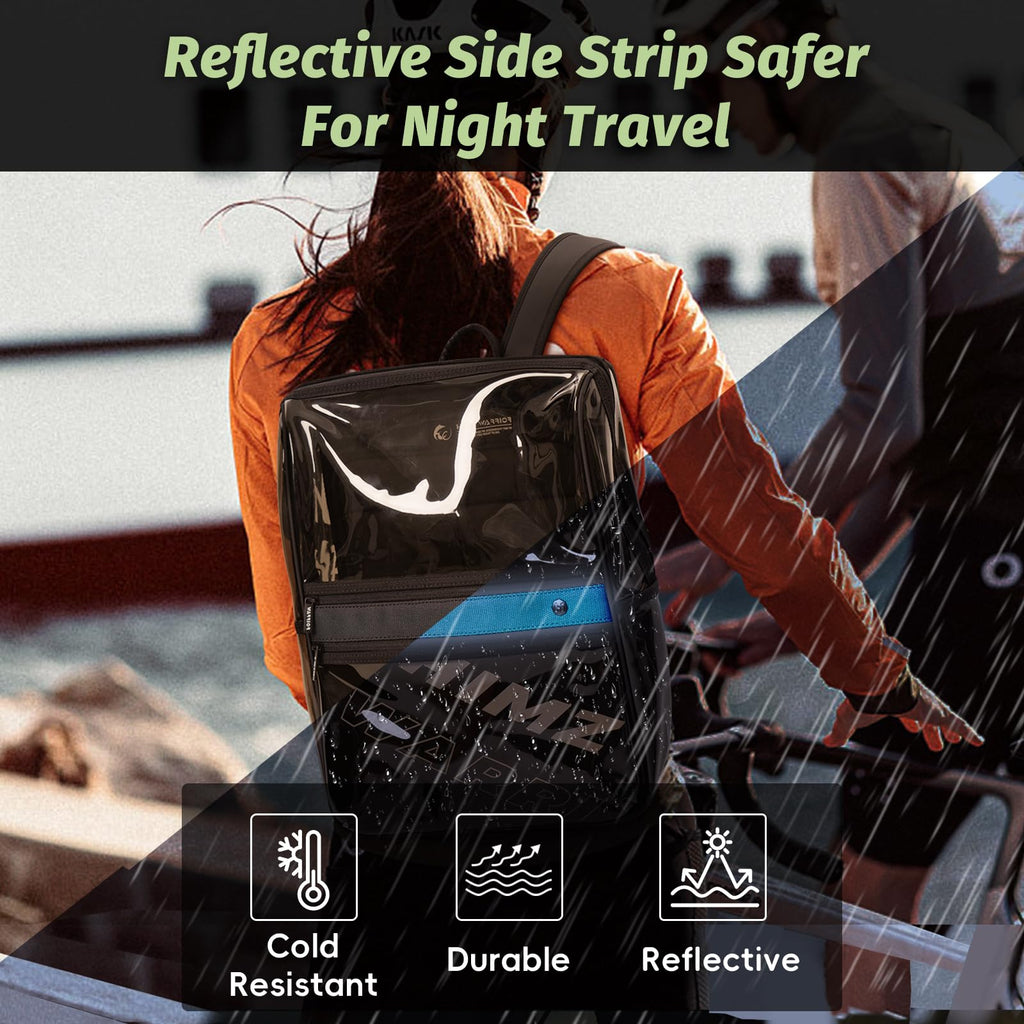 Clear Backpack Heavy Duty for Adults Men Work with Reinforced Straps, Laptop Bag for Stadium Events